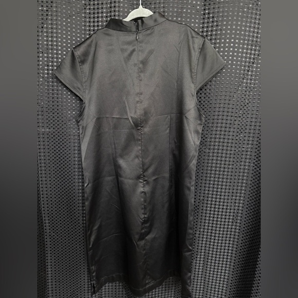 Limited Too Black Dress with Pink and Blue Embroidery - Picture 6 of 6